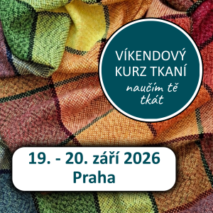 Víkendový kurz tkaní<br>(19. - 20. září 2026)