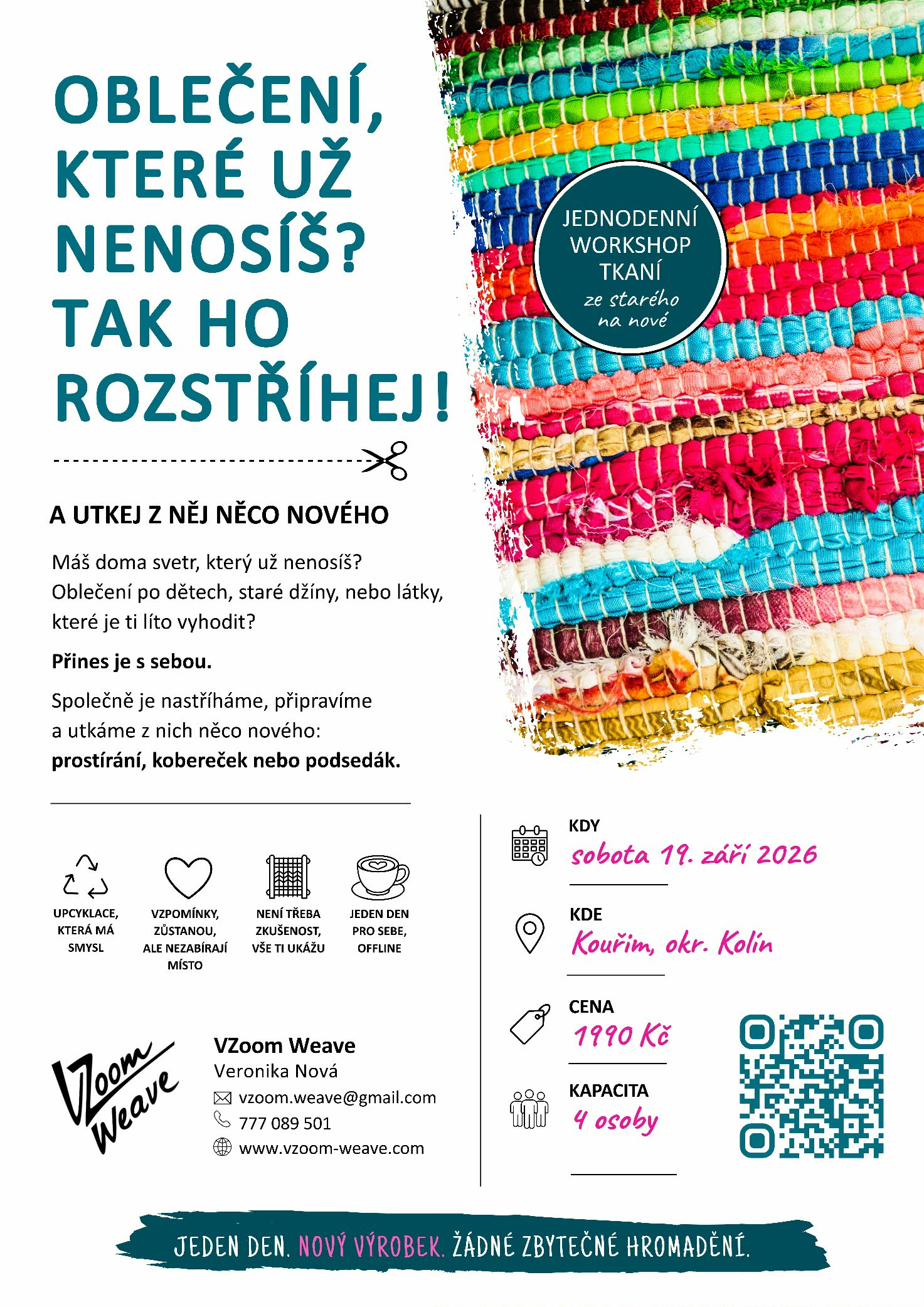 Oblečení, které už nenosíš? Tak ho rozstříhej!